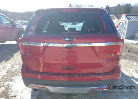 2016 Ford Explorer Xlt из США, поврежденный, VIN 1FM5K8D81GGA83661